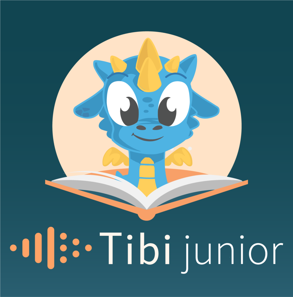 Tibi junior-logo med dragen