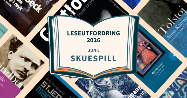 Collage av bokomslag skuespill