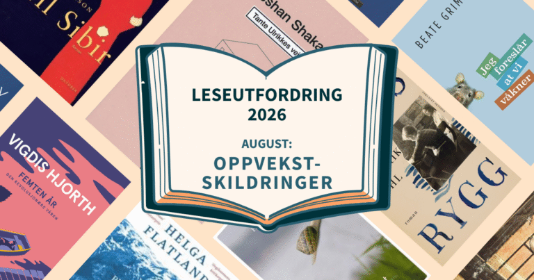 Collage bokomslag oppvekstskildringer