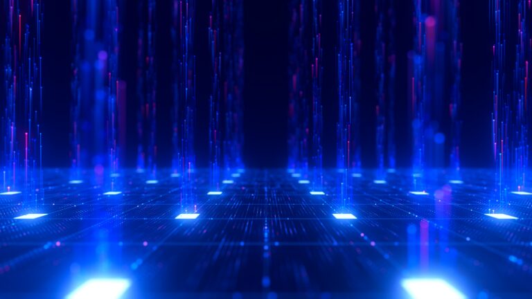 Illustrasjon av kunstig intelligens og teknologi